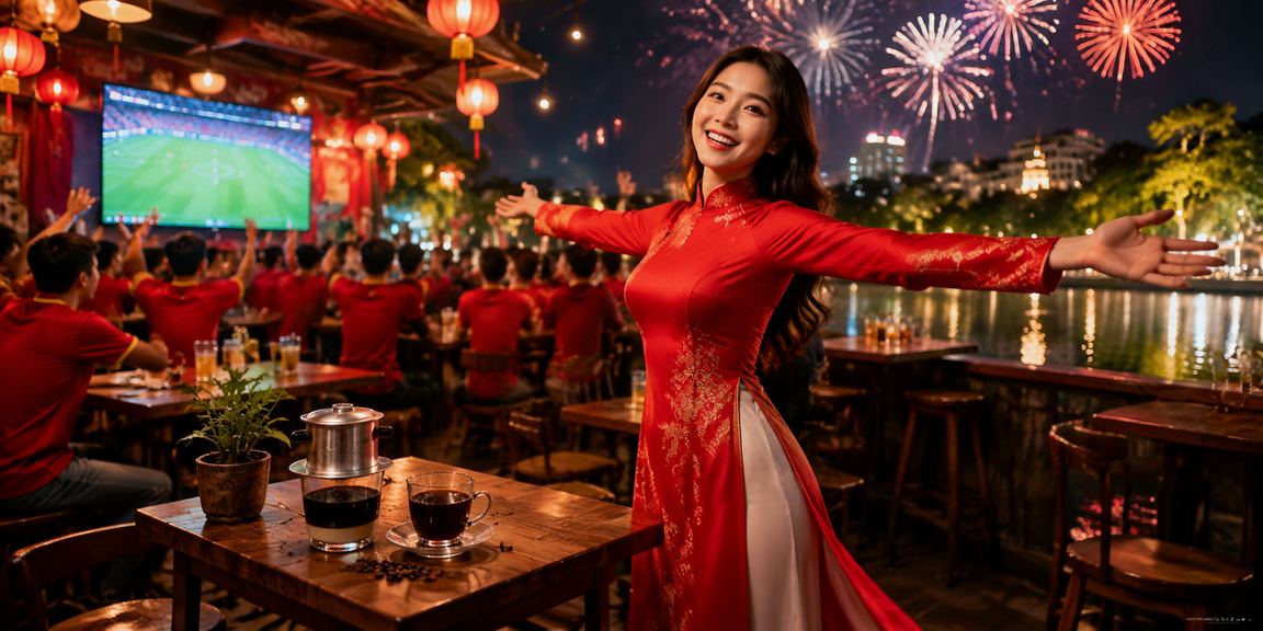 Bối cảnh Hà Nội với áo dài gợi nhắc thao tác VND cần xác minh